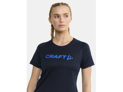 Craft CORE Essence Logo dámske tričko, modrá