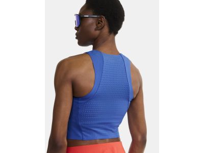 Craft W Top ADV Hit Perforated women&#39;s tank top, blue
