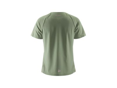 Damska koszulka T-shirt Craft PRO Trail SS, zielona