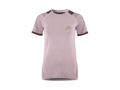 Damska koszulka Craft PRO Trail Fuseknit w kolorze różowym