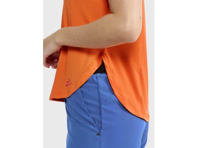 Damska koszulka Craft ADV HiT 2 w kolorze pomarańczowym
