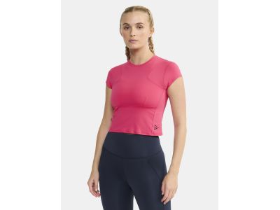 Craft ADV Tone Cropped women&#39;s t-shirt, pink
