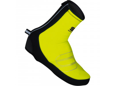 Sportful Windstopper Reflex shoe covers yellow-black