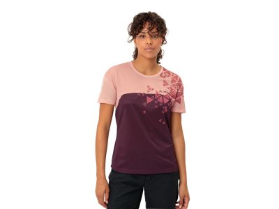 Damska koszulka rowerowa VAUDE Moab VI w kolorze miękkiego różu