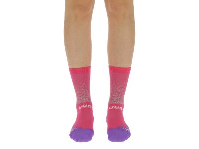 UYN CYCLING AERO női zokni, rózsaszín/lila