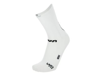 UYN CYCLING AERO Socken, weiß/schwarz