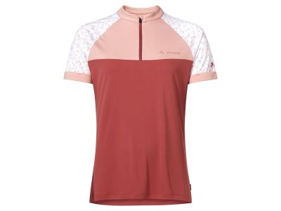 Damska koszulka rowerowa VAUDE Ledro Print, ceglasta