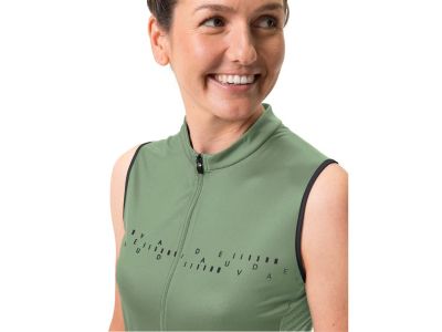Damska koszulka rowerowa VAUDE Posta w kolorze wierzbowo-zielonym