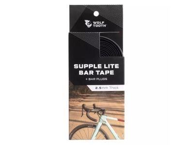 Wolf Tooth SUPPLE LITE bandázs, 2,5 mm, fekete