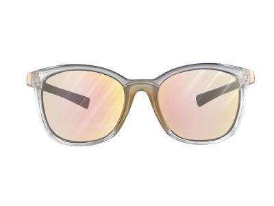 Damskie okulary Julbo SPARK reaktywne 1-3 z kontrolą odblasków, kryształowo-szare