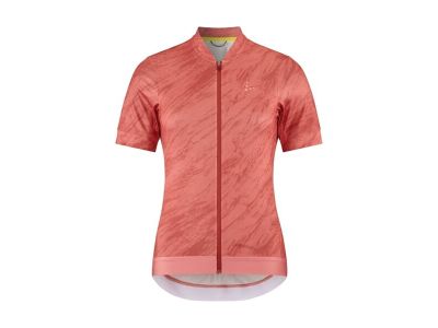 Damska koszulka rowerowa Craft CORE Essence Regular w kolorze czerwonym