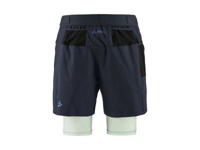 Pantaloni scurți Craft PRO Trail 2in1, albastru