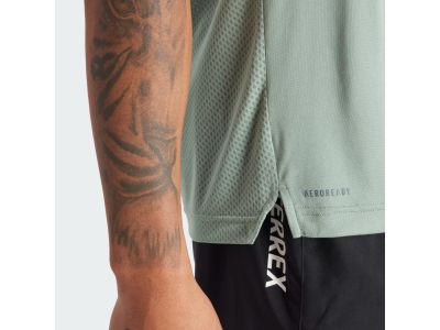adidas TERREX AGRAVIC TRAIL RUNNING tričko, silver green