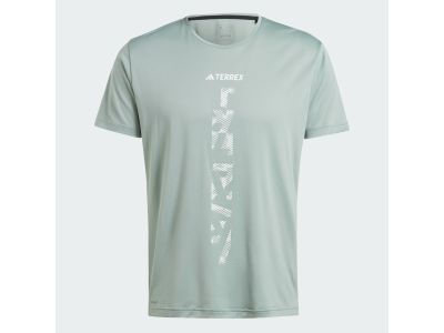 adidas TERREX AGRAVIC TRAIL RUNNING Shirt, silbergrün