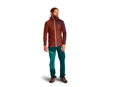 ORTOVOX Fleece Light Grid pulóver, Mountain Blue