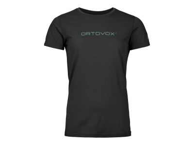 Tricou pentru femei ORTOVOX 150 Cool Brand, Black Raven