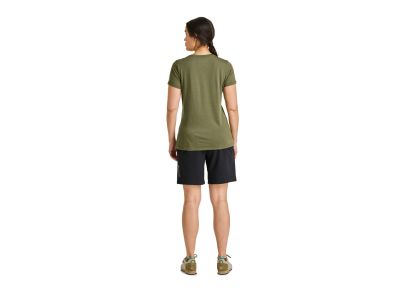 ORTOVOX 120 Cool Tec Mtn Stripe T-Shirt für Damen, wild berry