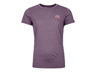 ORTOVOX 120 Cool Tec Mtn Stripe T-shirt women&#39;s t-shirt, wild berry
