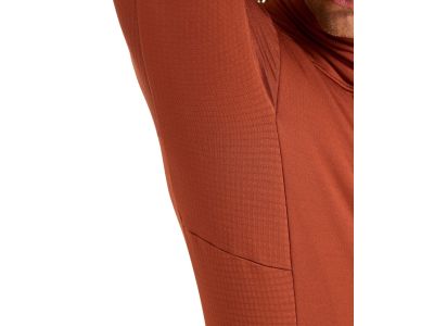 Hanorac ORTOVOX Fleece Grid, gri arctic închis