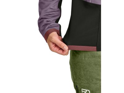 ORTOVOX Fleece Rib Damen-Sweatshirt, Aquatic Ice