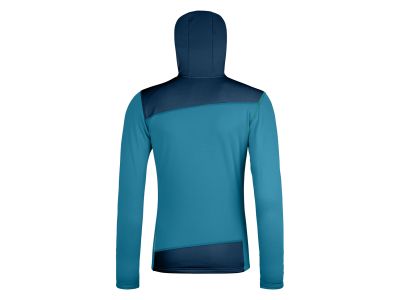 ORTOVOX Fleece Light Hoody women&#39;s sweatshirt, mountain blue