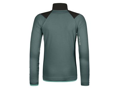 ORTOVOX Fleece Grid Damen-Sweatshirt, Deep Ocean