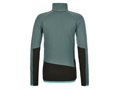 ORTOVOX Fleece Rib Damen-Sweatshirt, Dark Arctic Grey