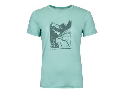 ORTOVOX 120 Cool Tec Mtn Cut women&amp;#39;s T-shirt, aquatic ice