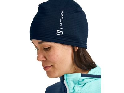 ORTOVOX Fleece Grid cap, deep ocean