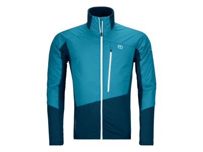 Jachetă ORTOVOX Westalpen Swisswool Hybrid Jacket, albastru munte
