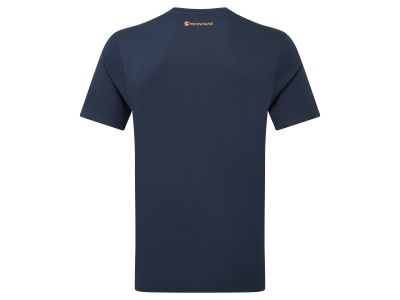 Montane ABSTRACT MOUNTAIN T-Shirt, Eclipse Blue