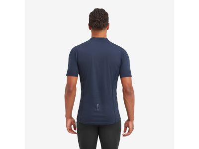 Montane DART NANO ZIP tričko, eclipse blue