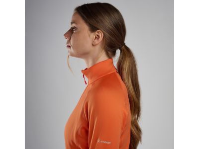 Montane FEM FURY LITE dámska mikina, oranžová