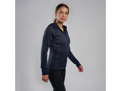 Montane FEM PROTIUM LITE HOODIE dámska mikina, modrá