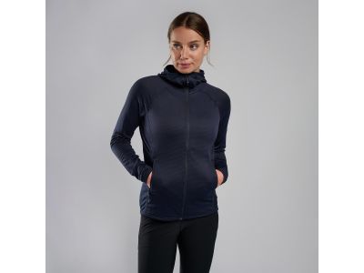 Montane FEM PROTIUM LITE HOODIE dámska mikina, modrá