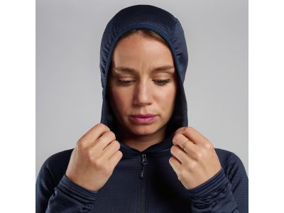 Montane FEM PROTIUM LITE HOODIE dámska mikina, modrá