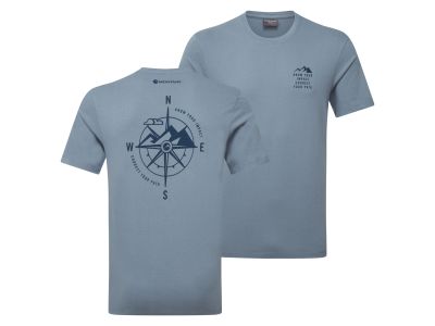 T-shirt Montane IMPACT COMPASS w kolorze kamiennego błękitu