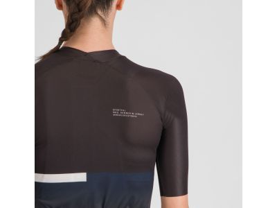 Damska koszulka rowerowa Sportful BOMBER w kolorze czarna/białam