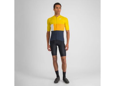 Sportful koszulka rowerowa SNAP w kolorze niebieskim o wysokiej widoczności