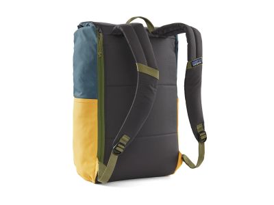 Patagonia Fieldsmith Roll Top Pack batoh, 30 l, patchwork: surfboard yellow w/abalone blue