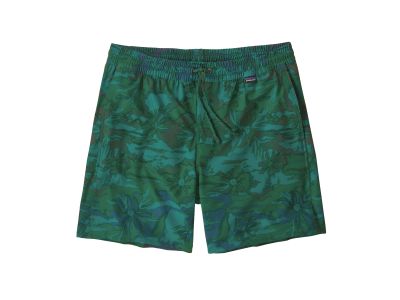 Patagonia Hydropeak Volley Shorts 16&quot; kraťasy, cliffs and coves: conifer green