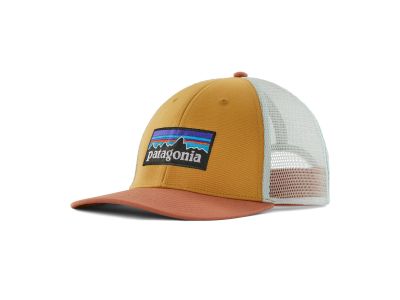 Patagonia P-6 Logo LoPro Trucker Hat cap, pufferfish gold