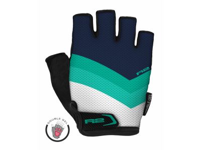 R2 OMBRA 2.0 dámské rukavice, mint green/blue