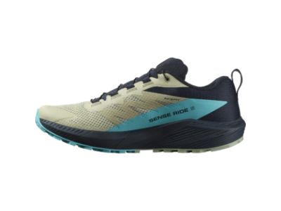 Salomon SENSE RIDE 5 cipő, Alfalfa/Carbon/Peablu