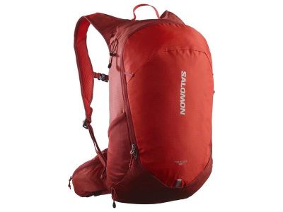 Salomon TRAILBLAZER 20 backpack, Red Dahlia/High Risk Red