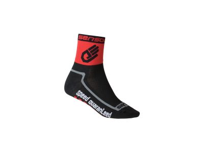 Sensor RACE LITE HAND socks, red