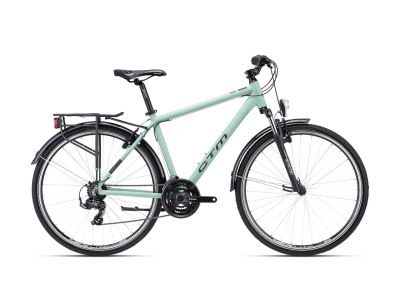 Rower CTM TRANZ 1.0 TREK 28, szaro-zielony