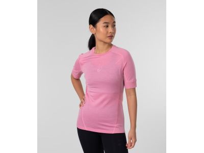 Tricou de damă Johaug Lithe Tech-Wool, roz