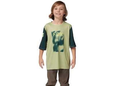 Koszulka rowerowa dziecięca Fox Yth Ranger Tunt w kolorze jasnozielonym