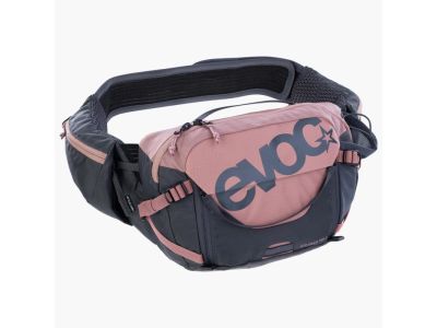 Nerka EVOC HIP PACK PRO 3, 3 l, zbiornik 1,5 l, zgaszony róż/karbonatowy szary